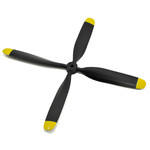 E-flite #EFLP105084BL E-flite P-51D Mustang 1.2m 10.5"x8" 4-Blade Propeller