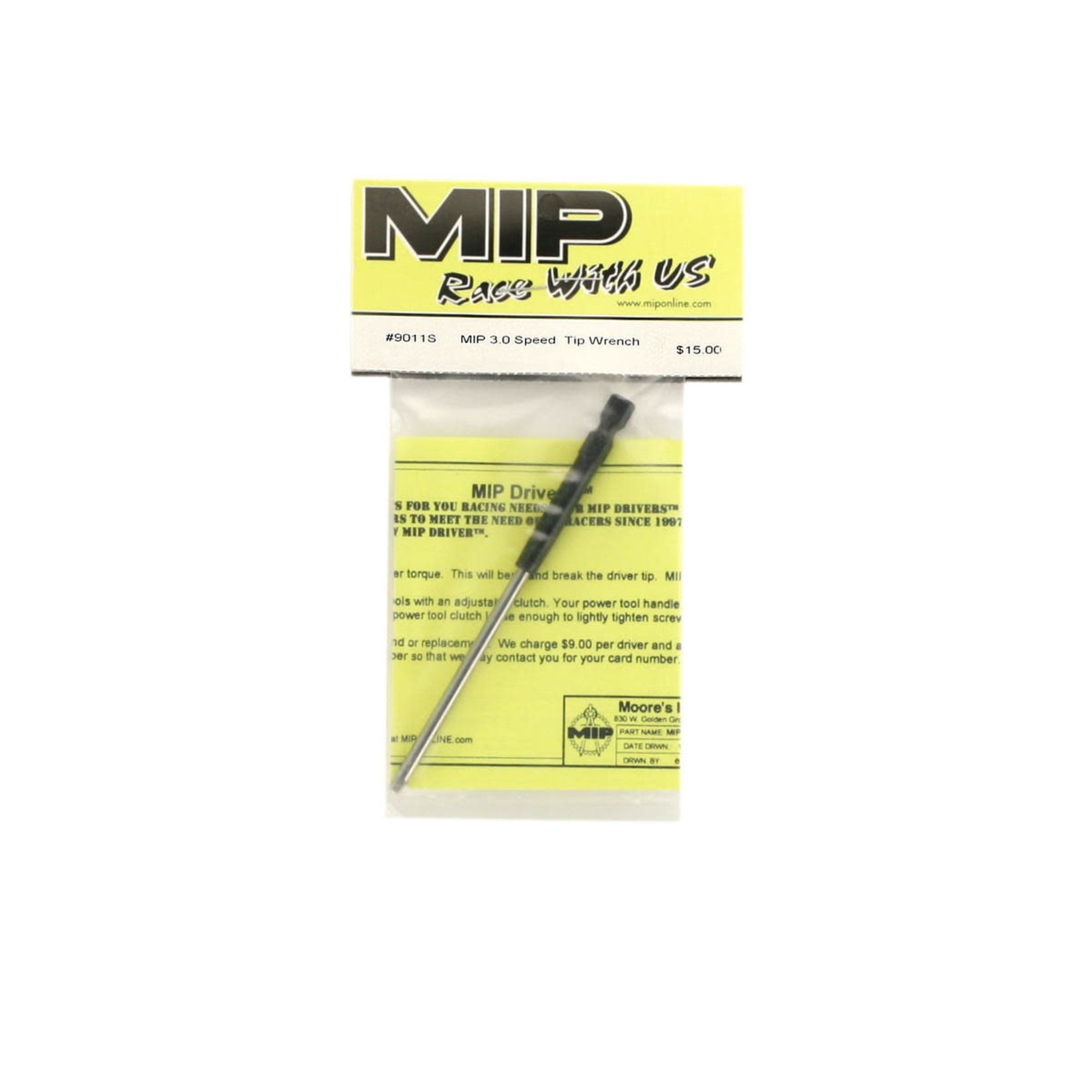 MIP MIP Gen 2 Speed Tip Hex Driver Power Tool Tip (3.0mm) #9011S
