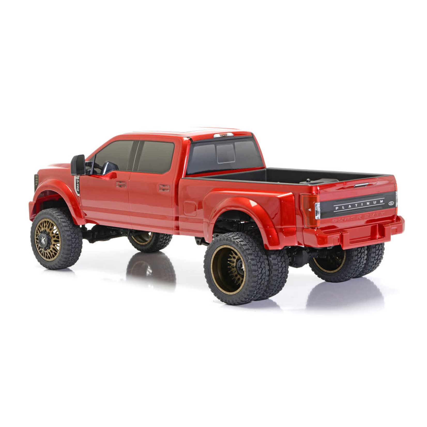 CEN Racing #8982 CEN Ford F450 SD KG1 Edition 1/10 RTR Custom Dually Truck (Candy Apple Red) w/2.4GHz Radio