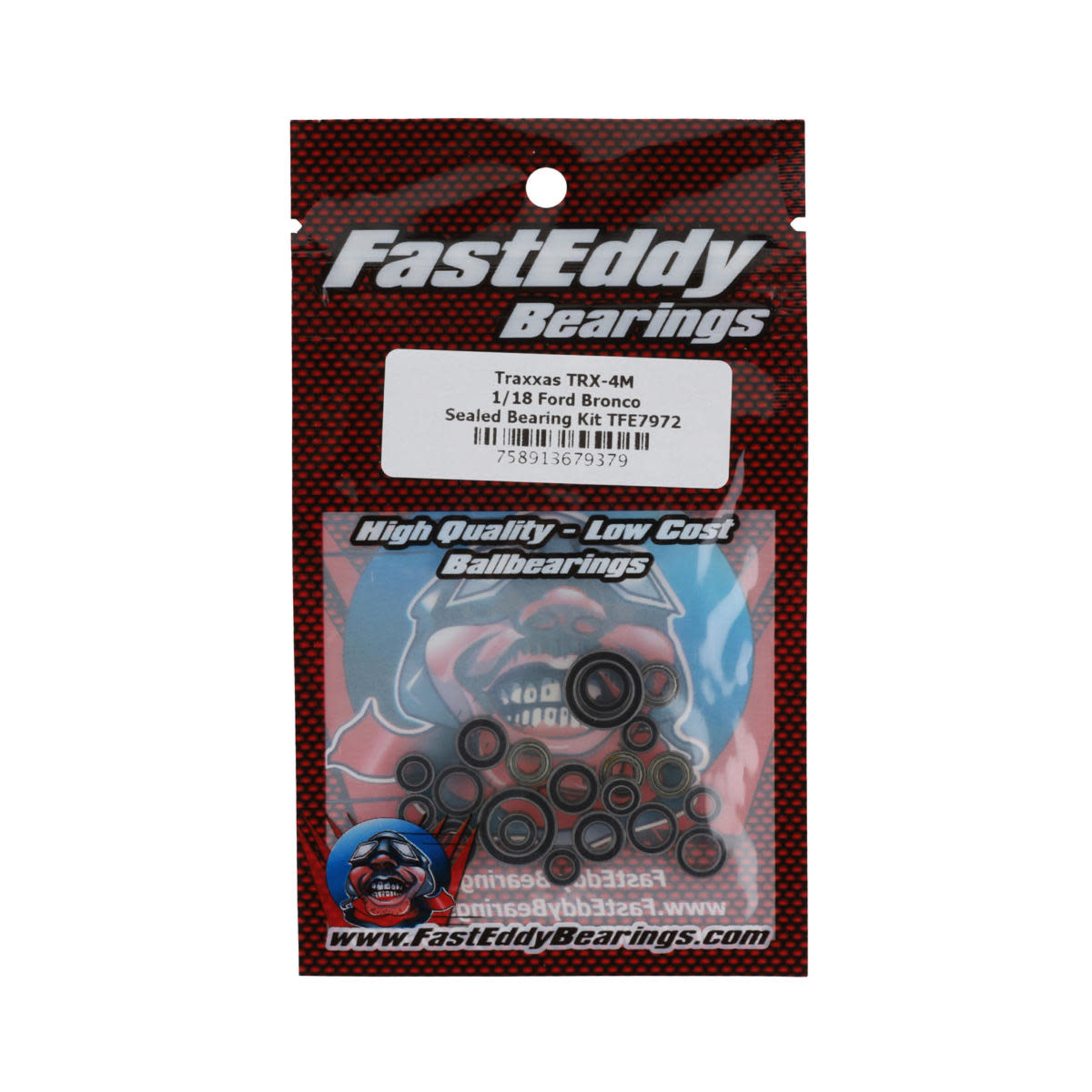 FastEddy #TFE7972 FastEddy Traxxas TRX-4M Ford Bronco Bearing Kit