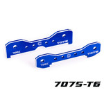Traxxas Traxxas Sledge Aluminum Rear Tie Bars (Blue-Anodized) #9630