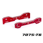 Traxxas Traxxas Sledge Aluminum Rear Tie Bars (Red-Anodized) #9630R