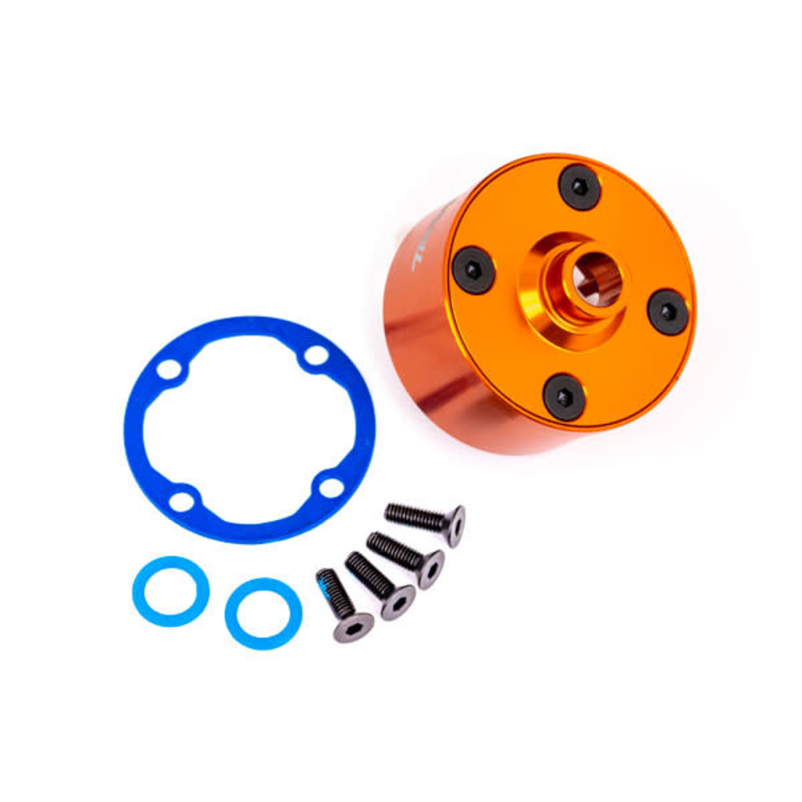 Traxxas #9581T Traxxas Aluminum Differential Housing w/Gasket & O-Rings (Orange)