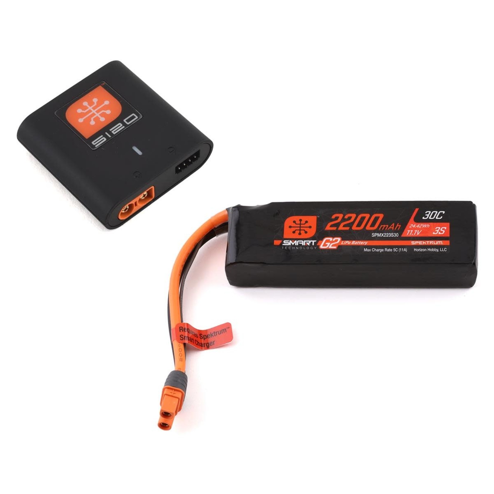 Spektrum #SPMXPSA200 Spektrum RC Smart G2 Powerstage Air Bundle w/3S Smart LiPo Battery (2200mAh)