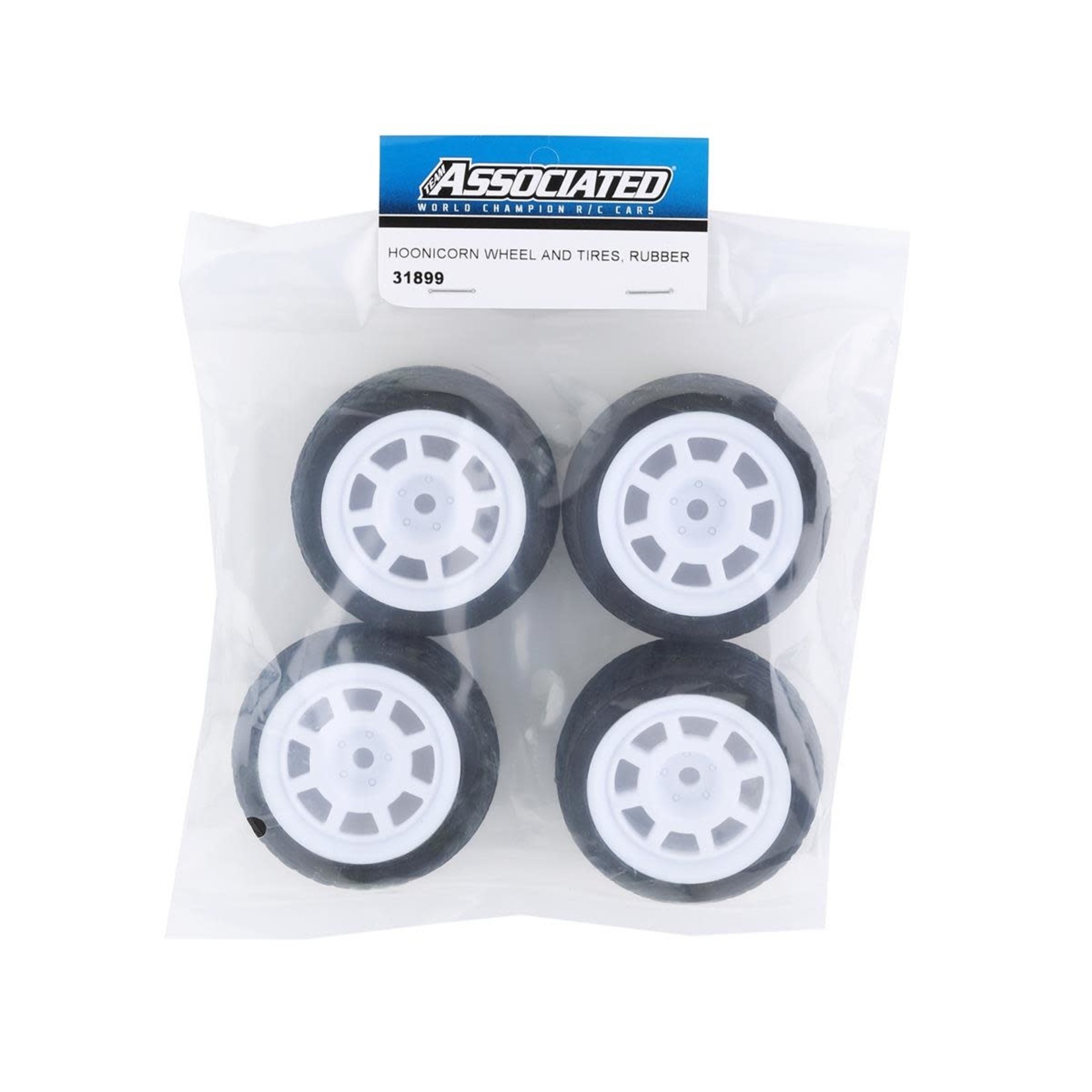 Team Associated #31899  Team Associated Apex2 Hoonicorn Pre-Mounted Touring Car Tires w/12mm Hex