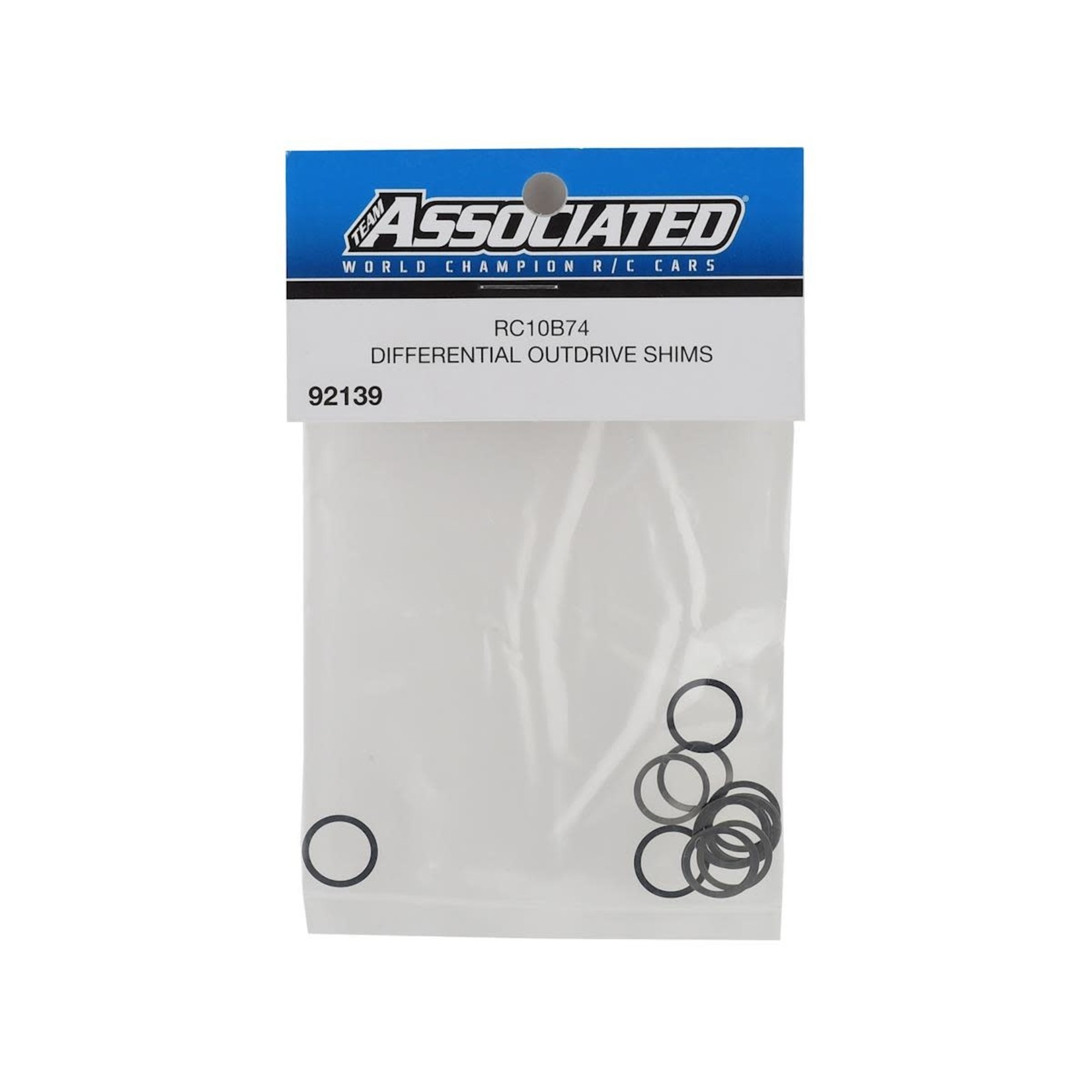 Team Associated Team Associated RC10B74 Differential Outdrive Shims (14) #92139