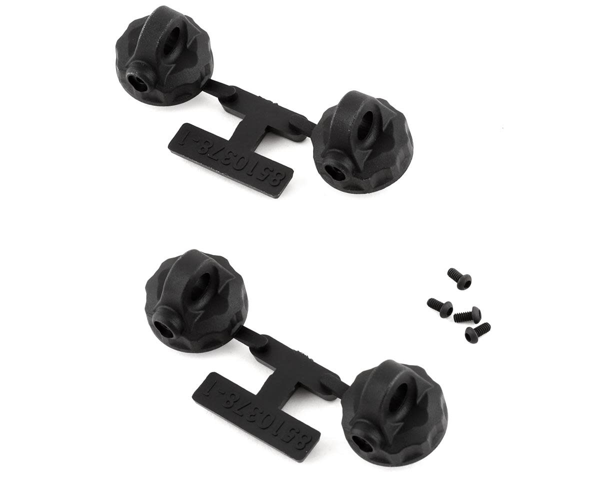 Team Associated 13mm Shock Caps (4) 91926 Hobby Time RC