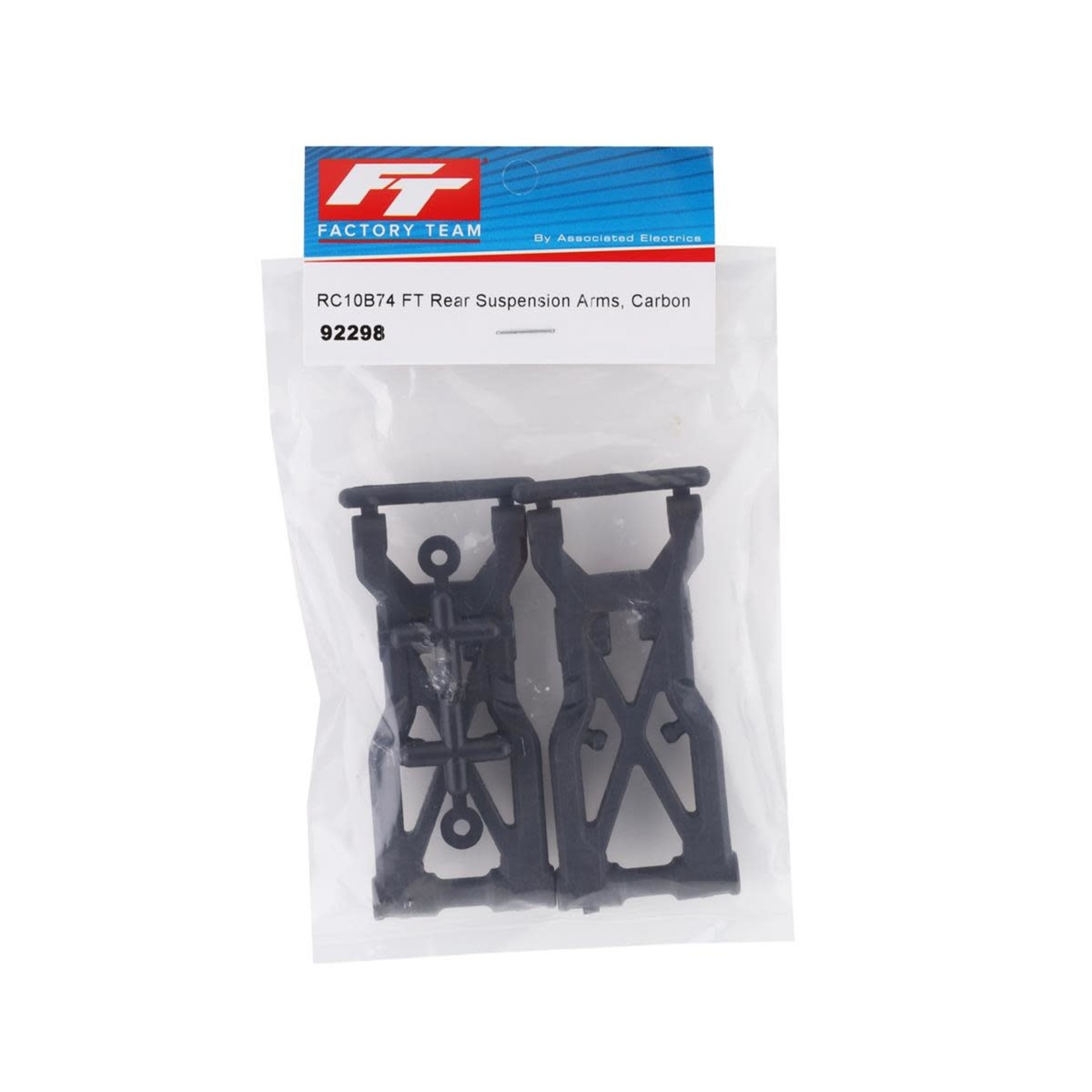 Team Associated #92298 Team Associated RC10B74 Factory Team Carbon Rear Suspension Arms