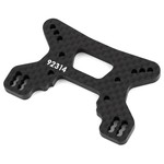 Team Associated #92314 Team Associated RC10B74.2 Carbon Front Shock Tower (Gullwing Arm)