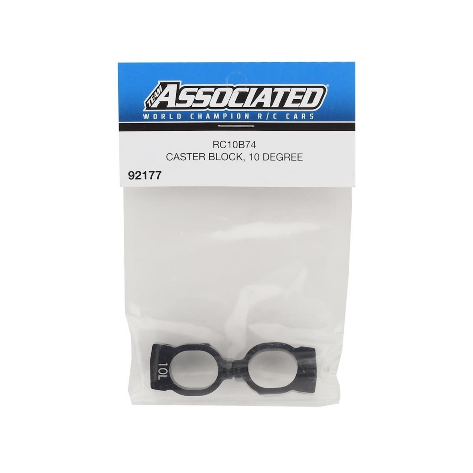 Team Associated Team Associated B74 10° Aluminum Caster Block Set #92177