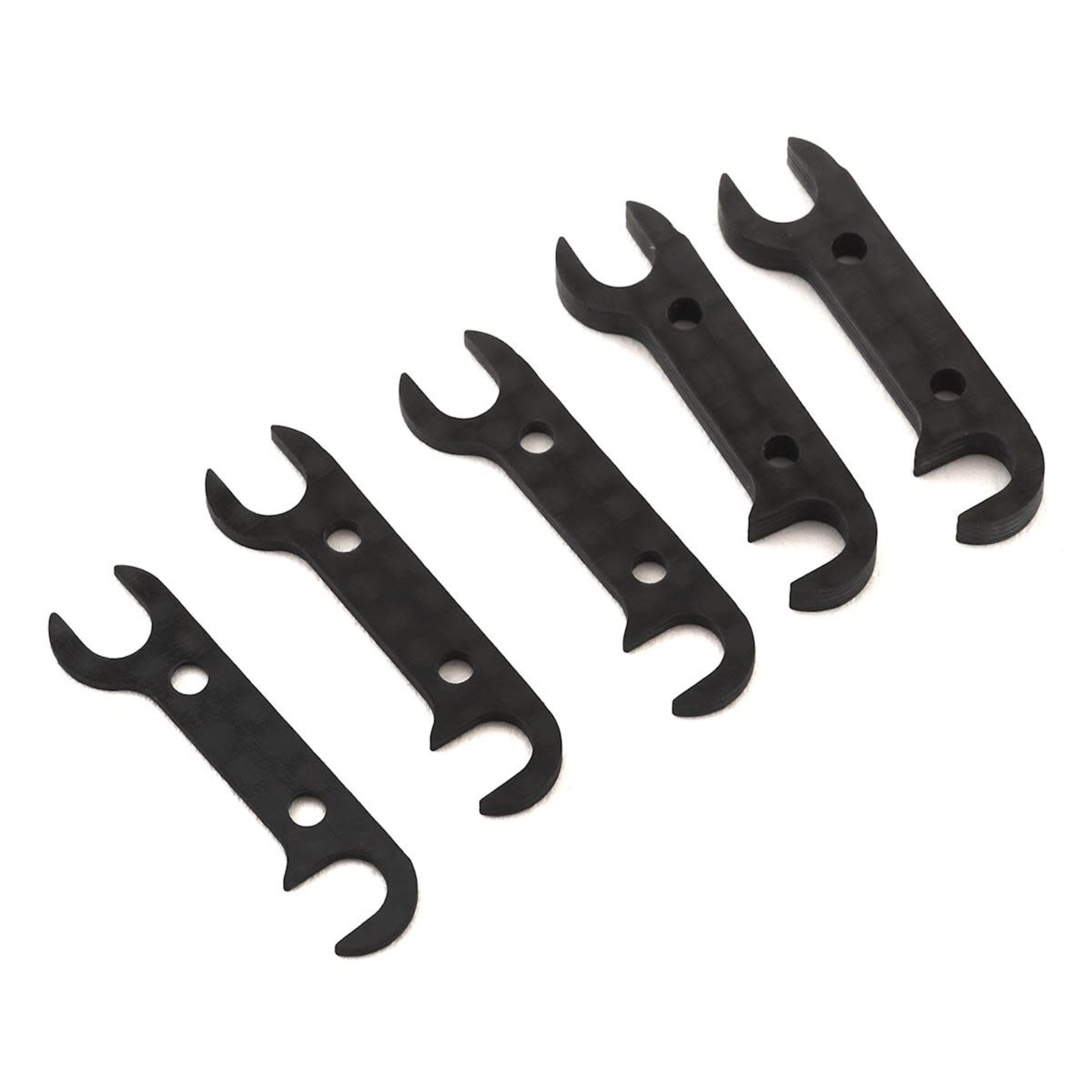 Team Associated Team Associated RC10B74 Graphite Rear Hub Link Shim Set #92185