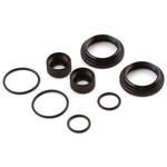 Team Associated Team Associated 12mm Shock Collar & Seal Retainer Set (Black) #91909