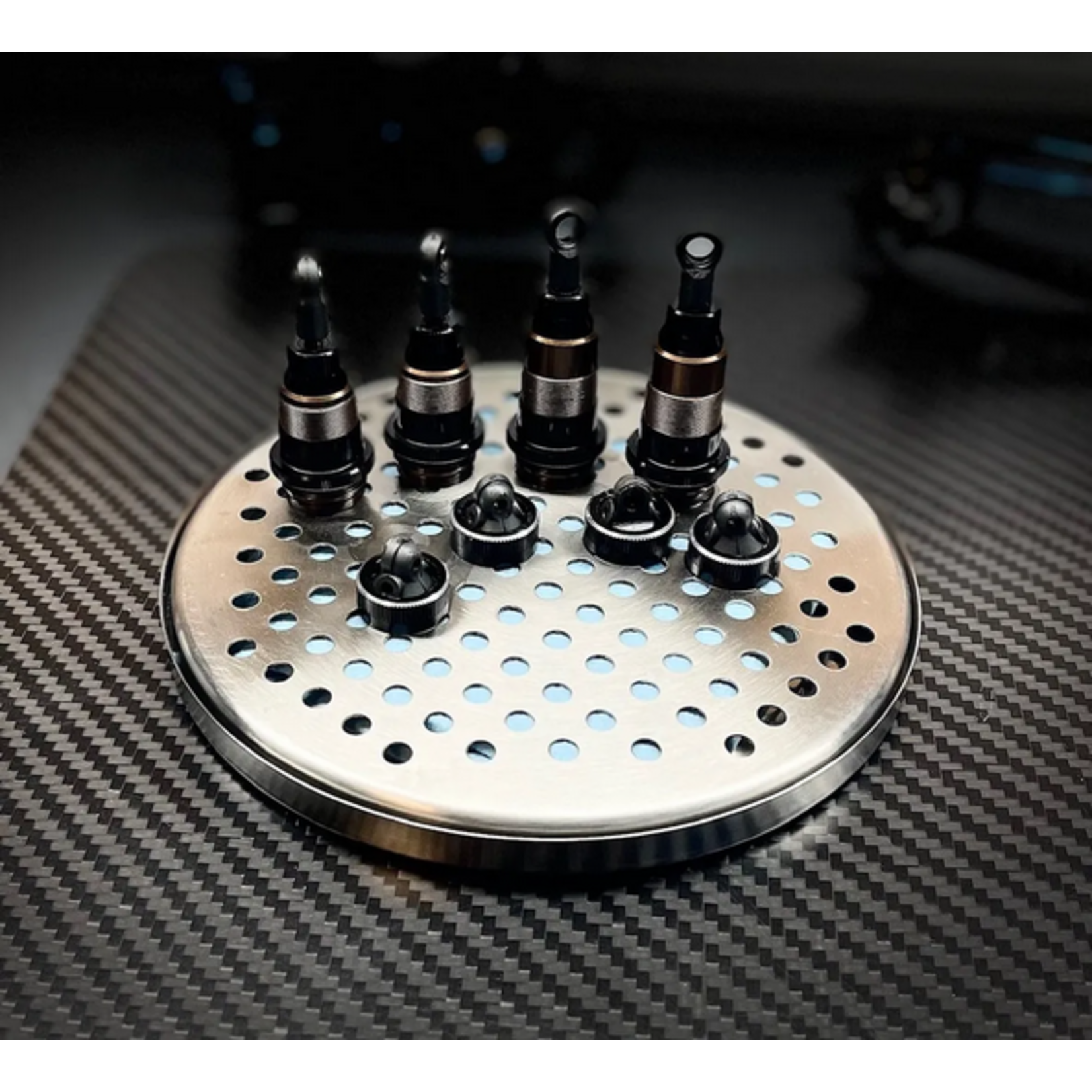 Klinik RC Klinik RC Stainless Steel Shock/Diff Drain Tray #KRC-TRAY