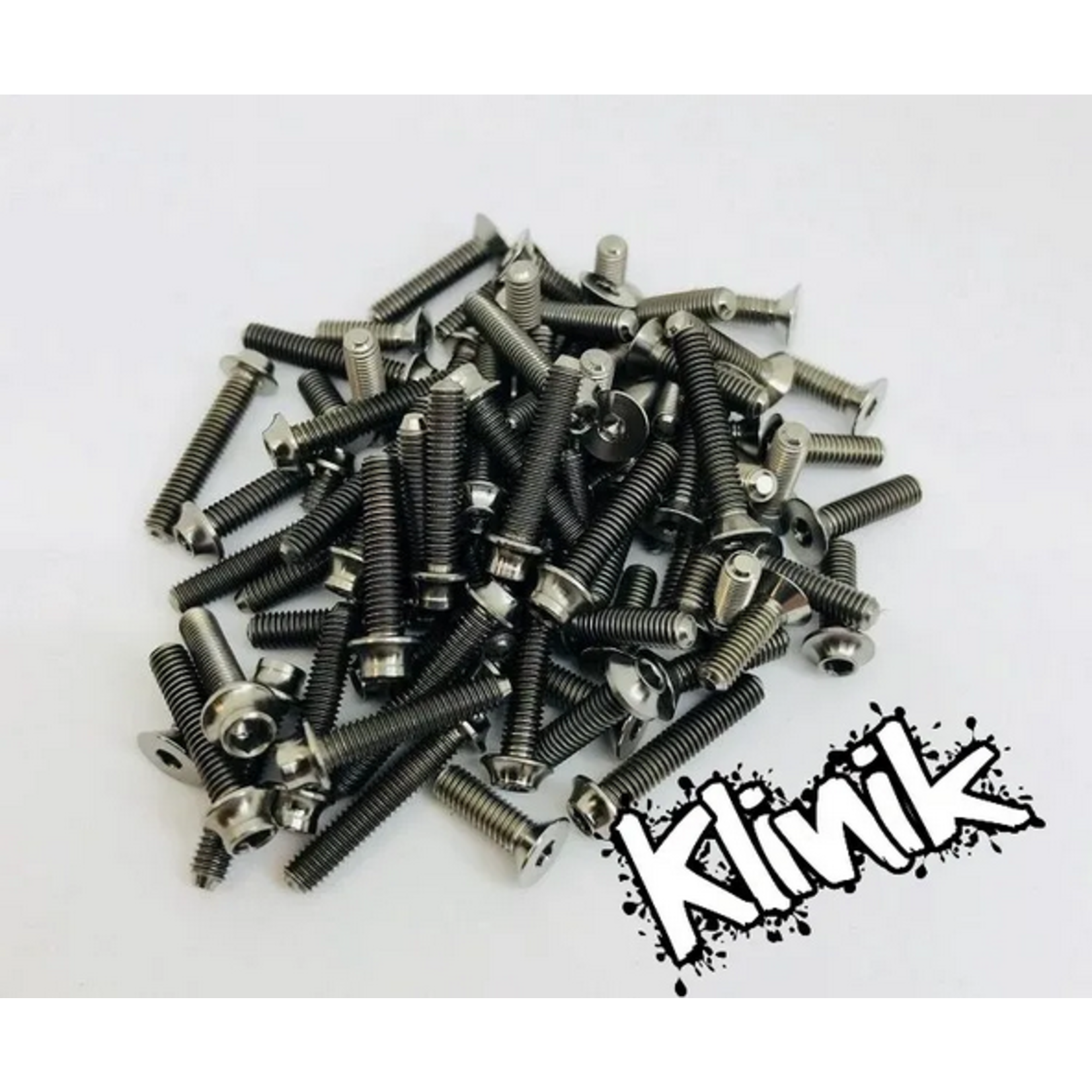 Klinik RC #KRC-22X4SCREW  Klinik RC TLR 22X-4 4WD Buggy Titanium Top Screw Set (76)