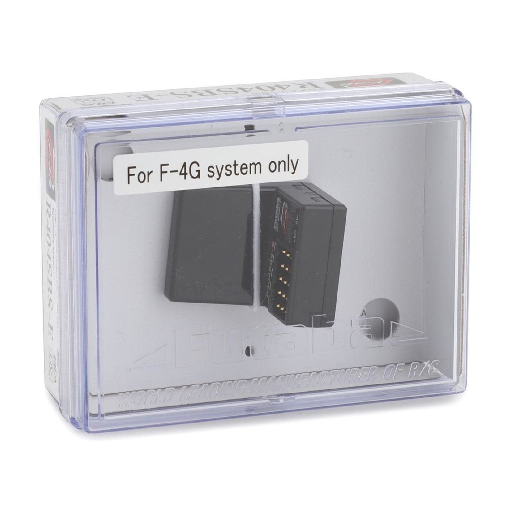 Futaba Futaba R404SBS-E F-4G 4-Channel 2.4Ghz Telemetry Receiver (EP Only) (SR/T-FHSS/S.Bus2) #01102363-1