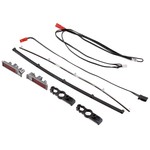 Traxxas #9497X Traxxas Drag Slash LED Tail Light Set w/Power Harness (Black Chrome)