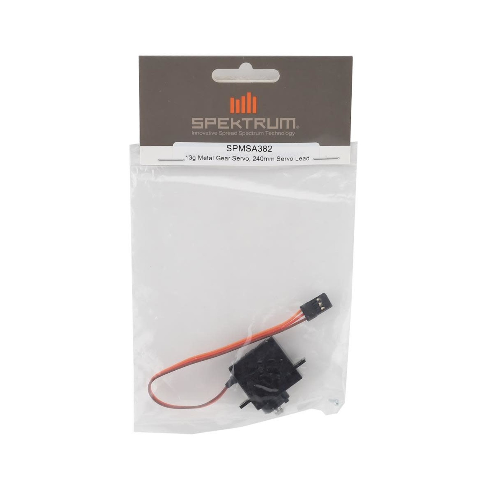 Spektrum #SPMSA382 Spektrum RC 13g Metal Gear Servo w/240mm Servo Lead