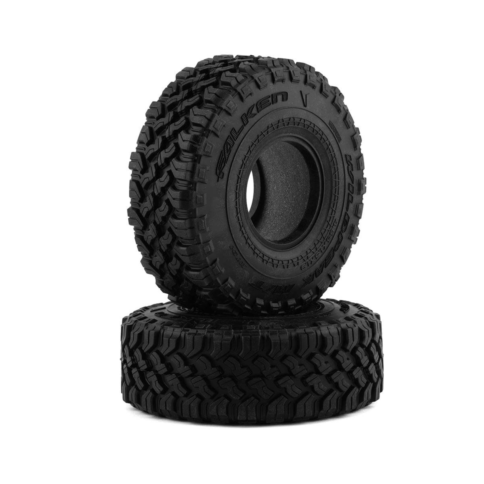 Vanquish Products #VPS10103 Vanquish Products Falken Wildpeak M/T 1.9" Rock Crawler Tires (2) (Red)