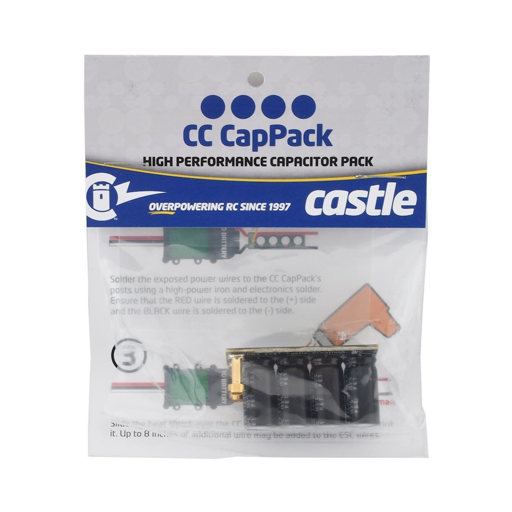 Castle Creations Castle Creations 8S CapPack 2240UF Capacitor Pack (35V) #011-0148-00