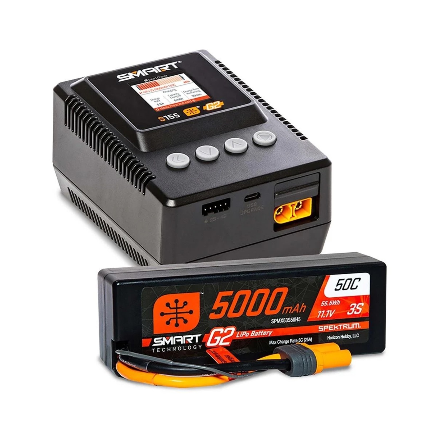 Spektrum Spektrum RC Smart G2 PowerStage 3S Bundle w/3S Smart LiPo Battery (5000mAh) #SPMXPSS300