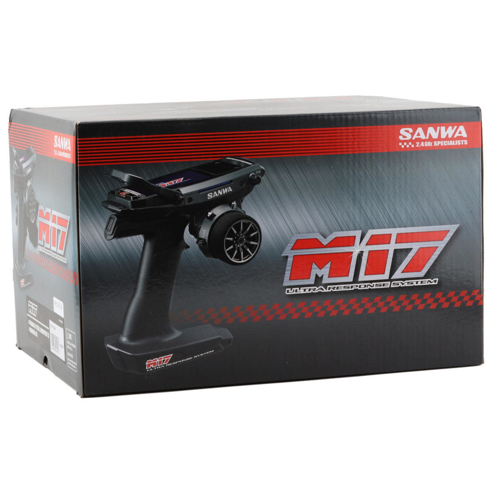 Sanwa #101A32465A  Sanwa/Airtronics M17 FH5 4-Channel 2.4GHz Radio System w/RX-493 Receiver