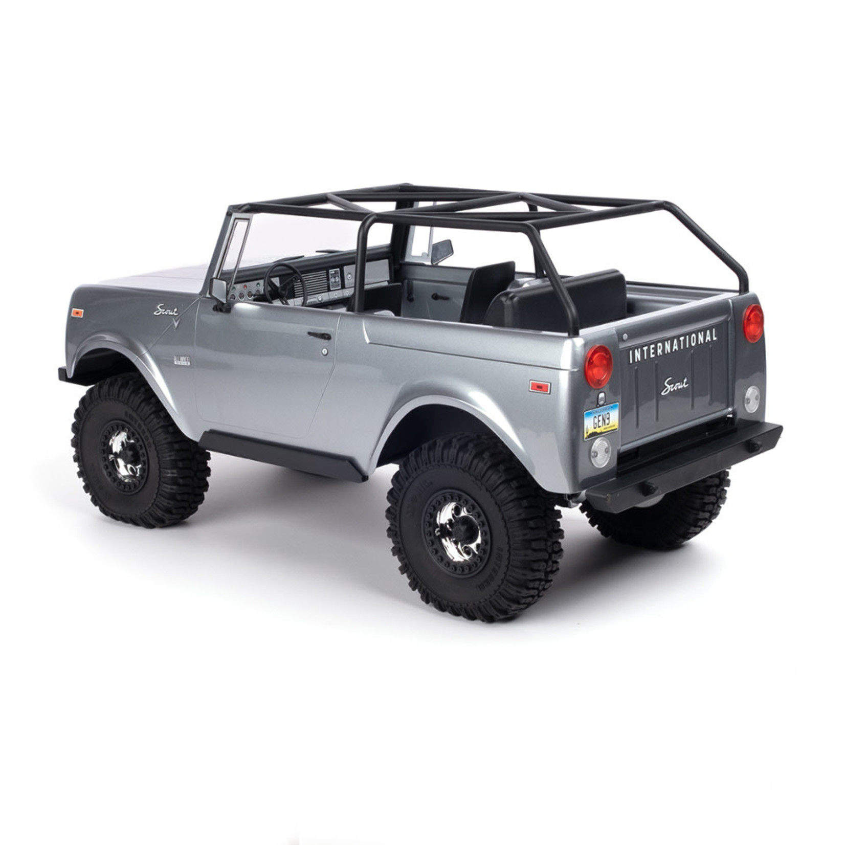 Redcat Racing Redcat Gen9 Scout 800A 1/10 4WD RTR Scale Rock Crawler (Gray) w/2.4GHz Radio #GEN9-GRAY