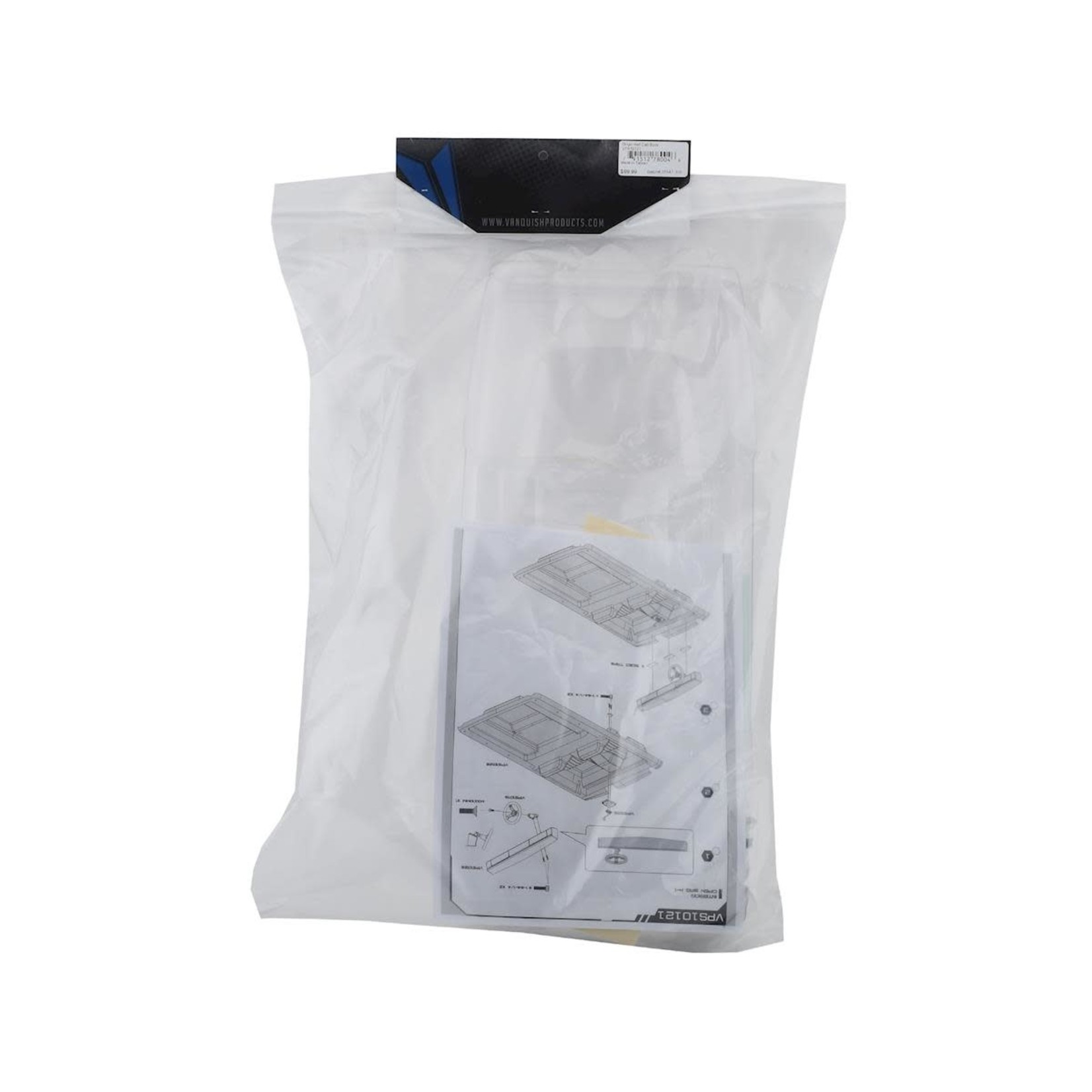 Vanquish Products #VPS10121 Vanquish Products VS4-10 Origin Halfcab Body Set (Clear)