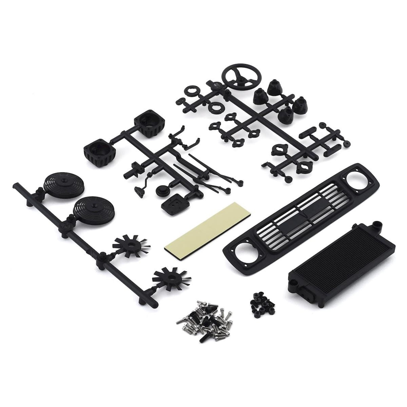 Vanquish Products #VPS10121 Vanquish Products VS4-10 Origin Halfcab Body Set (Clear)