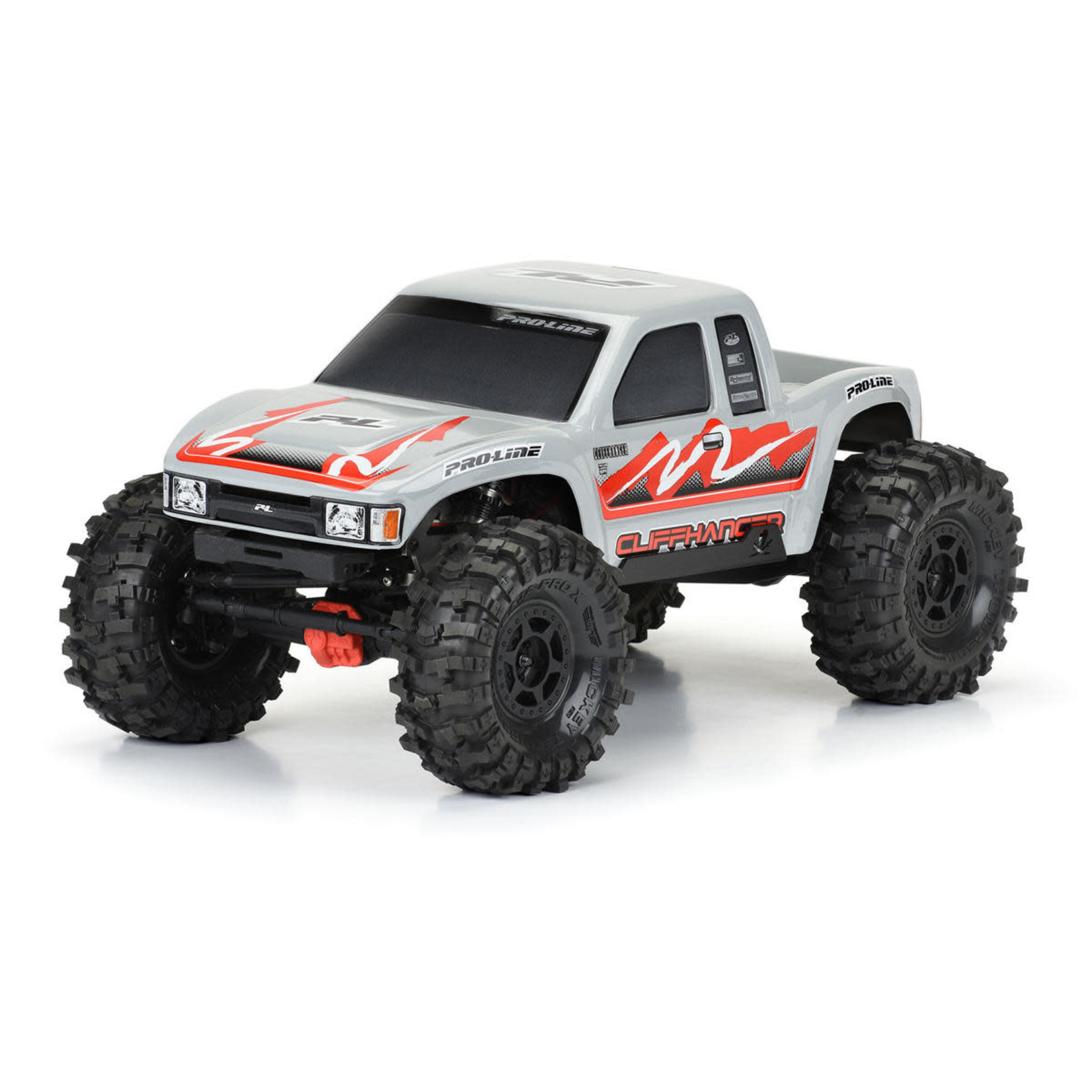 Pro-Line #3566-14 Pro-Line Cliffhanger High Performance 12.3" Tough-Color Comp Crawler Body (Grey)