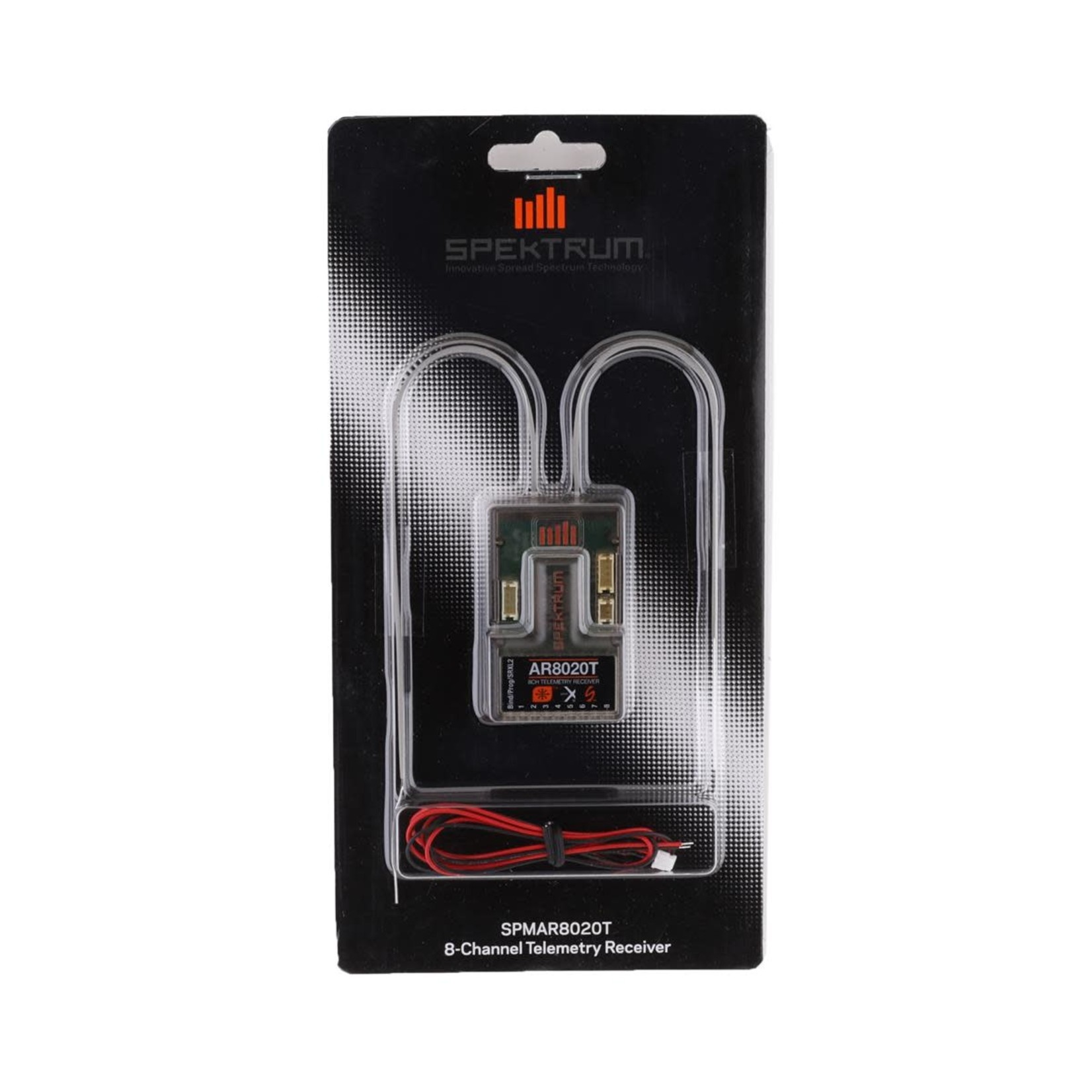 Spektrum #SPMAR8020T Spektrum RC AR8020T DSMX 8-Channel Air Telemetry 2.4GHz Receiver