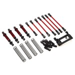 Traxxas #8140R Traxxas TRX-4 Complete Long Arm Lift Kit (Red)