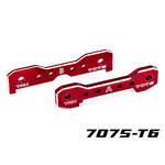 Traxxas Traxxas Sledge Front Tie Bars (Red) #9629R