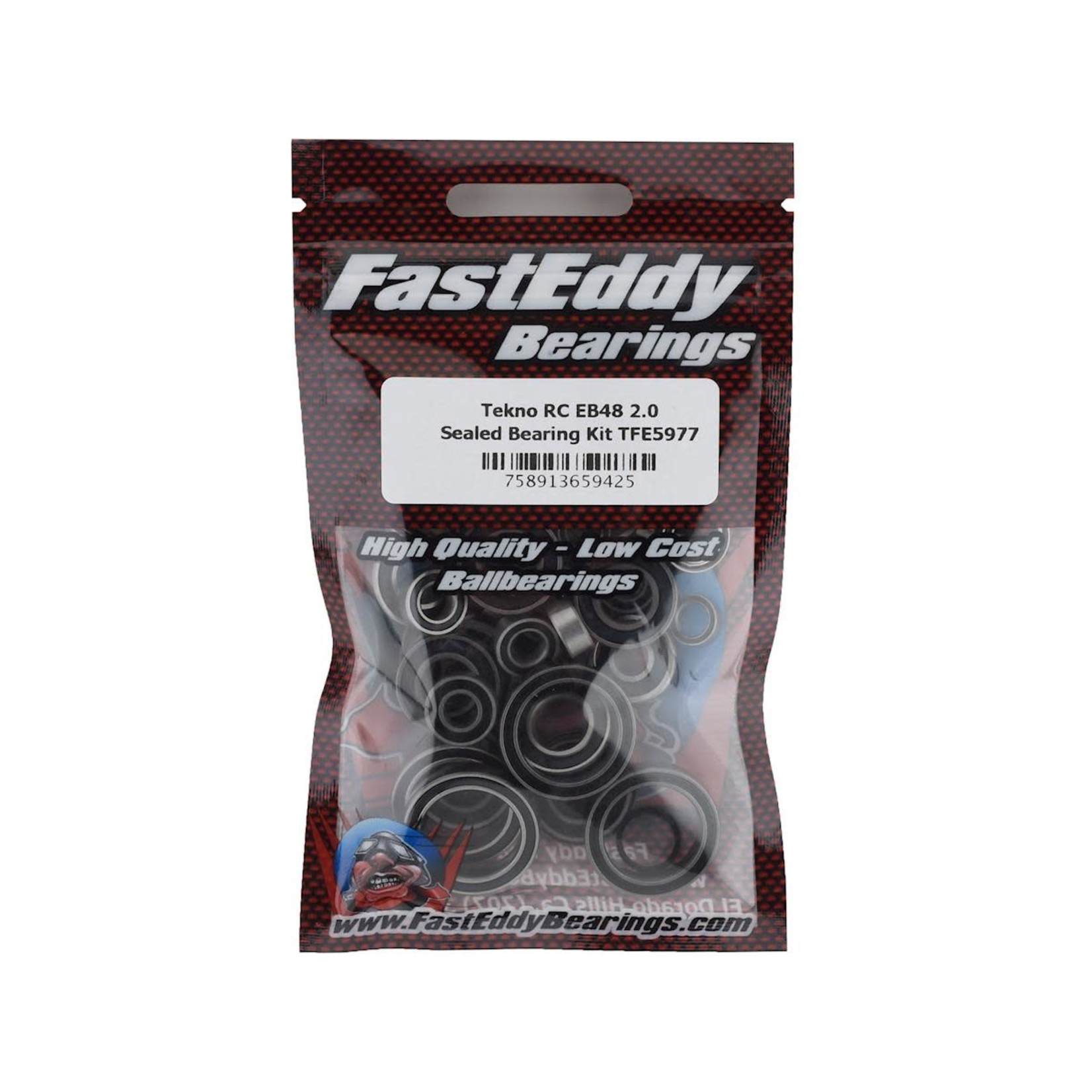 FastEddy FastEddy Tekno RC EB48 2.0 Sealed Bearing Kit #TFE5977