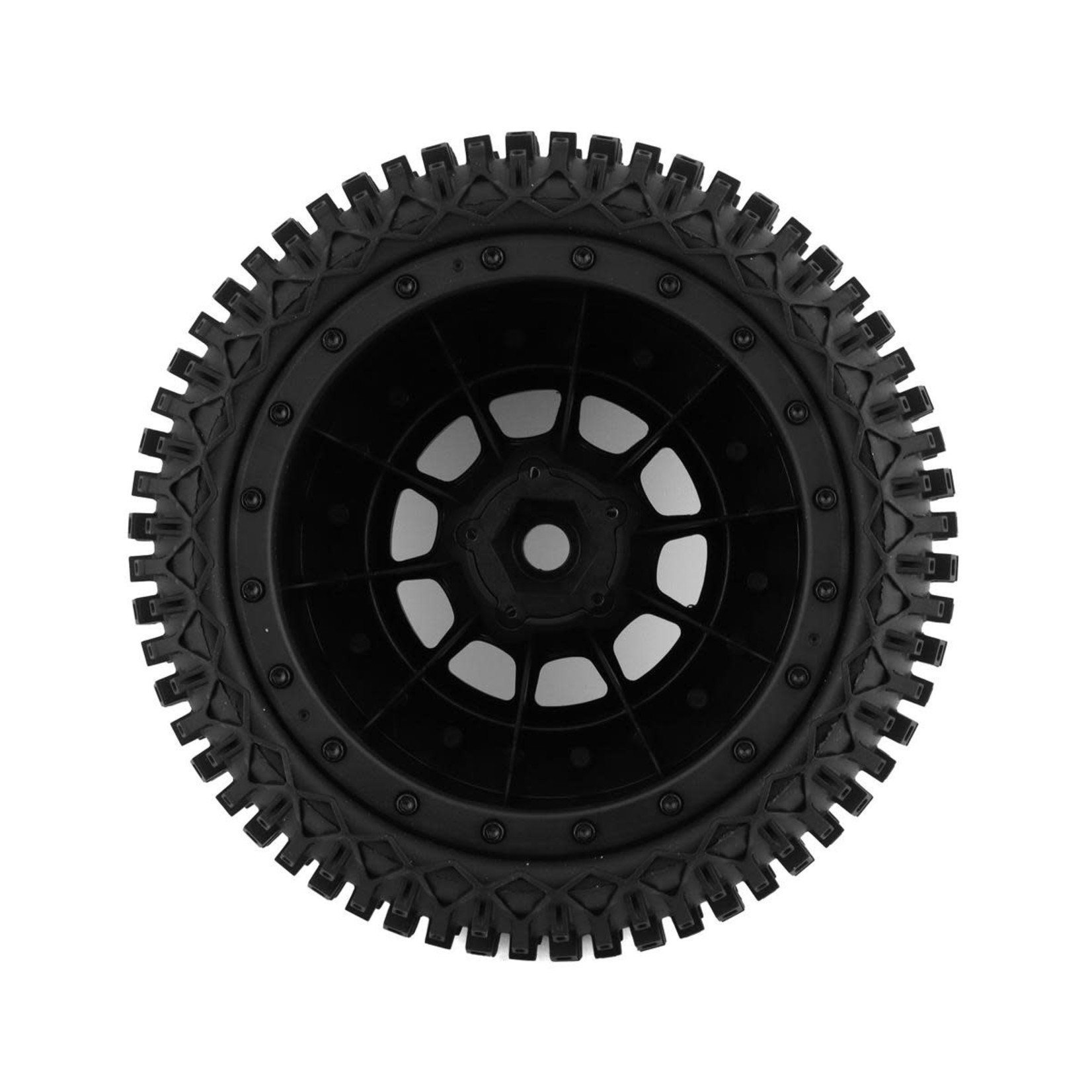 JConcepts JConcepts Choppers Pre-Mounted Monster Truck Tires w/Hazard Wheel (Black) (2) (Platinum) #4014-3994