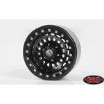 RC4WD RC4WD Fuel Zephyr 1.9" Beadlock Wheels (Black) (4) #Z-W0294