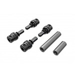Traxxas #9751-GRAY Traxxas TRX-4M Aluminum Driveshafts (Dark Titanium) (2)