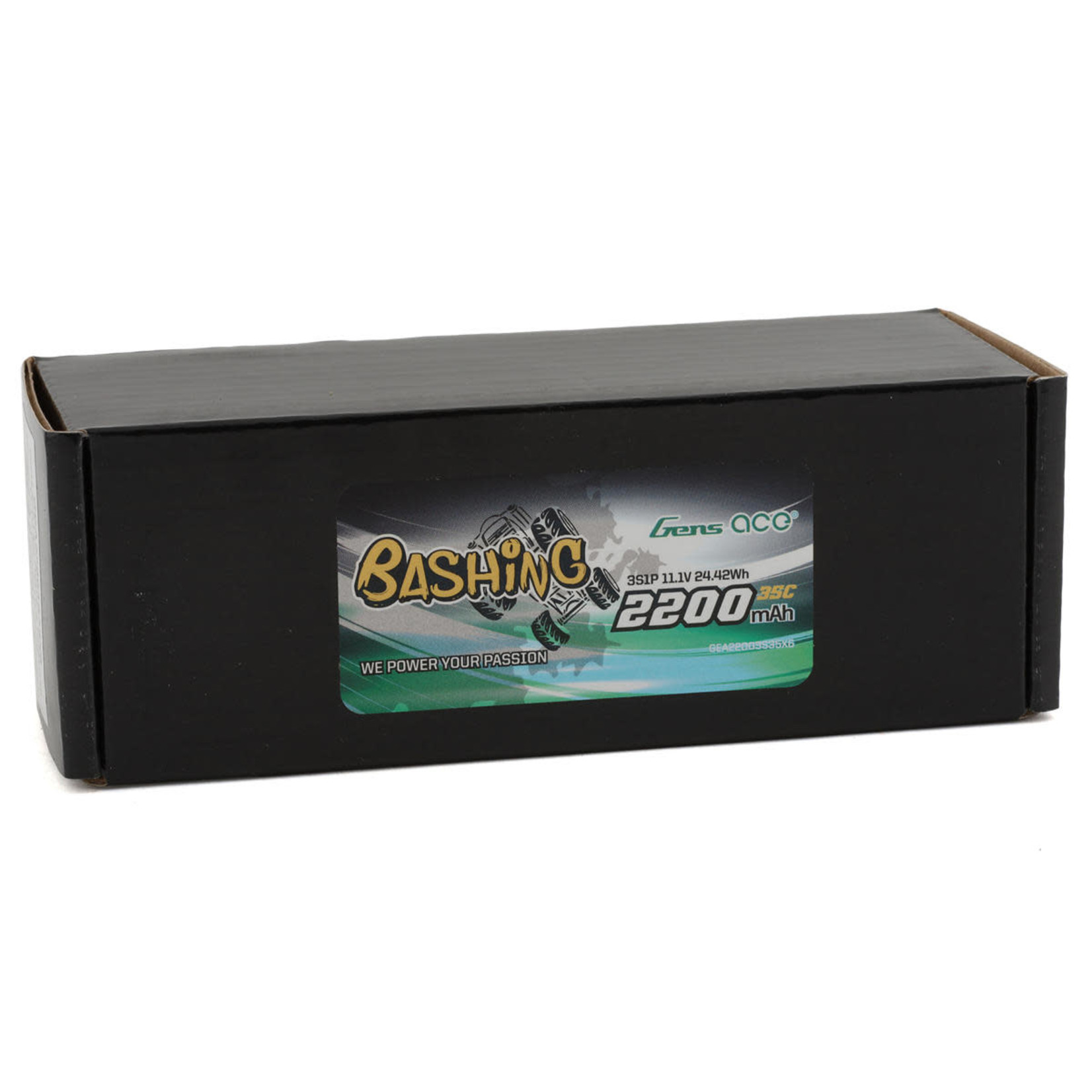 Gens Ace #GEA22003S35X6 Gens Ace 3S LiPo Battery 35C (11.1V/2200mAh) w/XT60