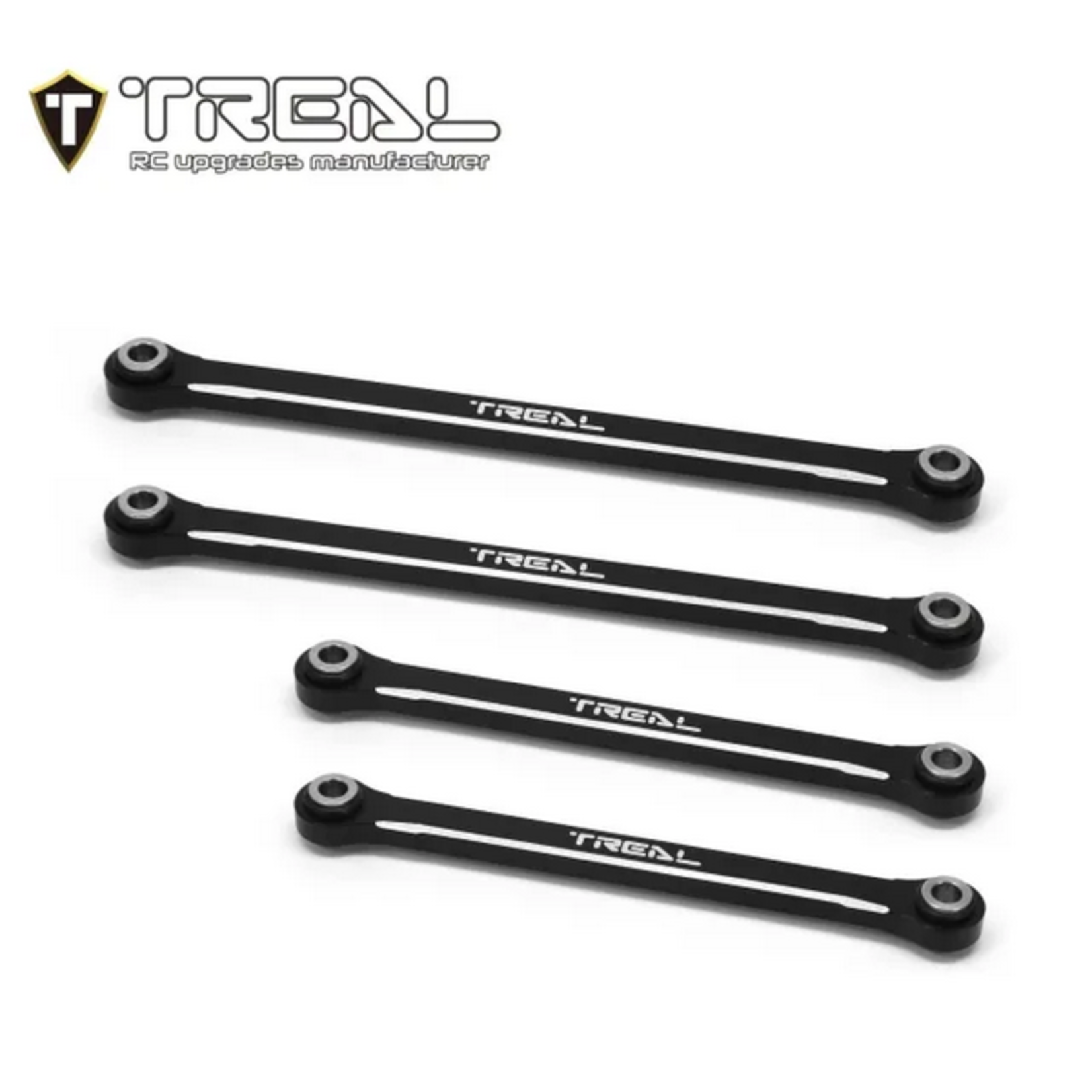 Treal #X003LATZH1 Treal Hobbies Traxxas TRX-4M Lower Link Set (Black)