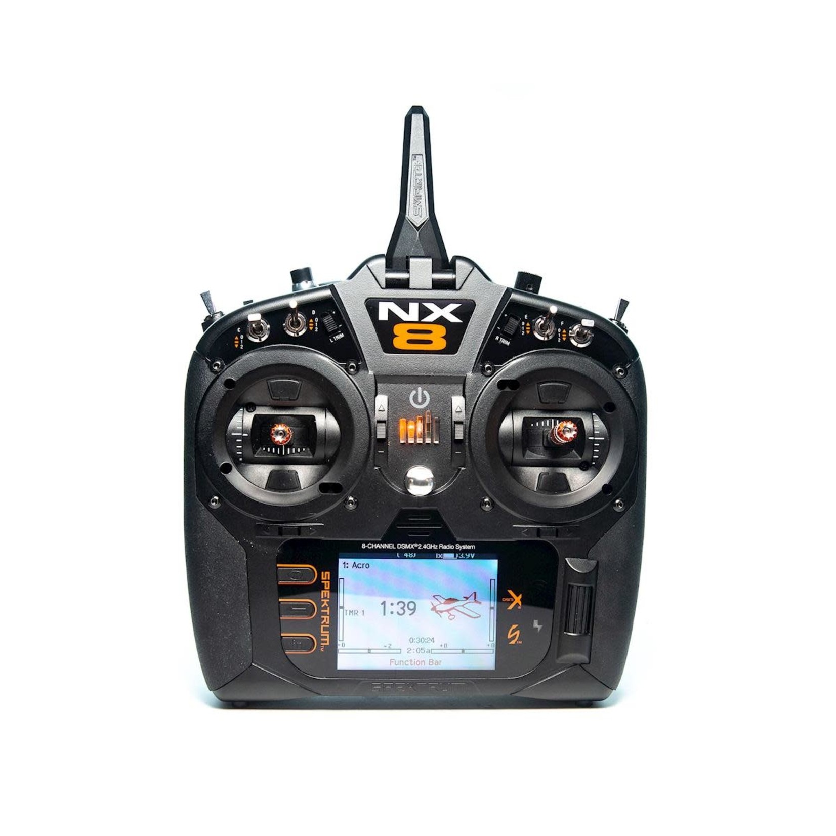 Spektrum #SPMR8200 Spektrum RC NX8 2.4GHz DSMX 8-Channel Radio System (Transmitter Only)