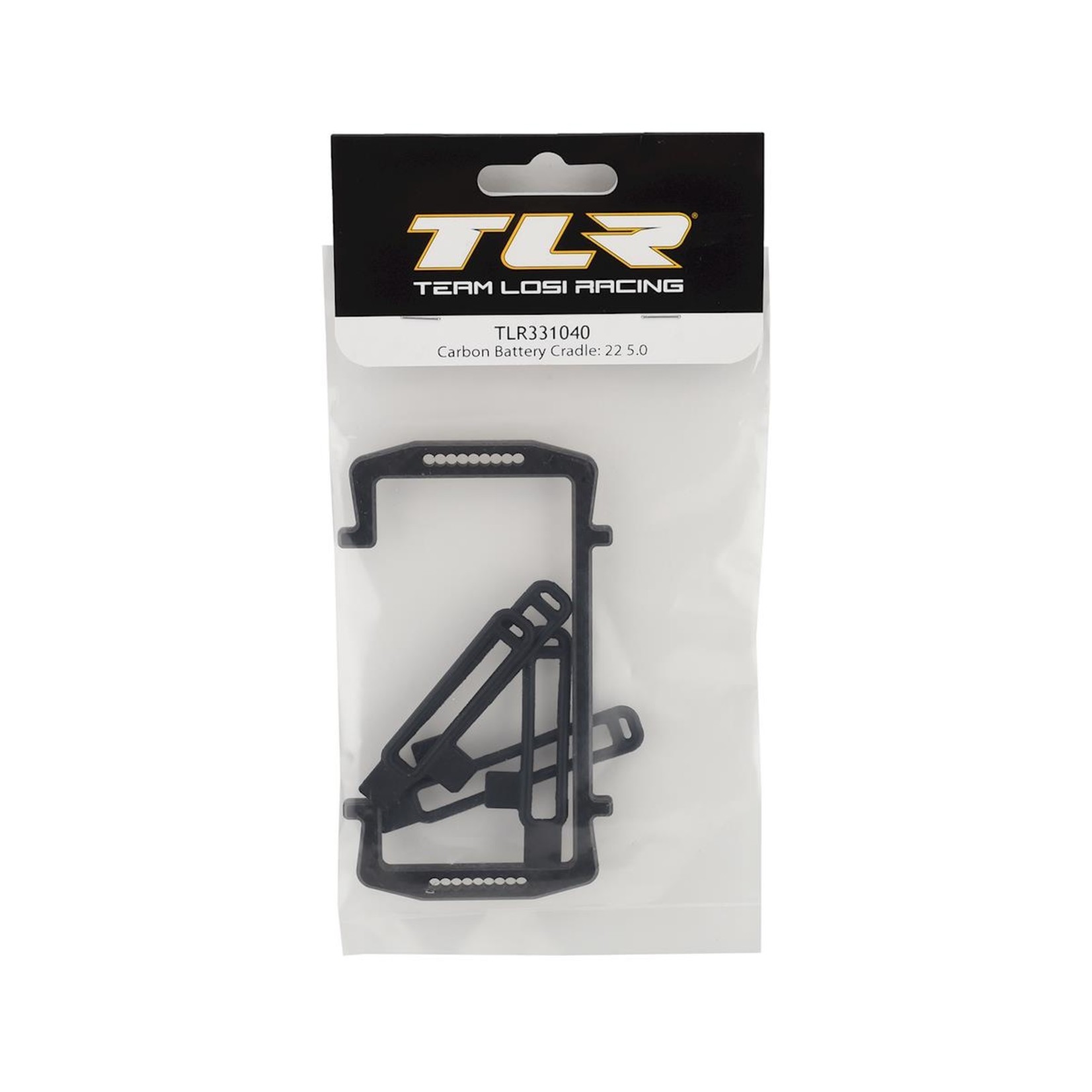 TLR #TLR331040  Team Losi Racing 22 5.0 Carbon Fiber Battery Cradle