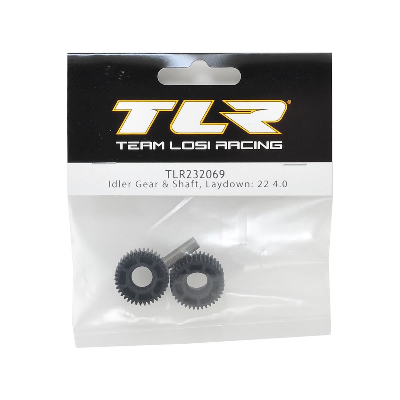 TLR Team Losi Racing 22 4.0 Laydown Idler Gear & Shaft #TLR232069