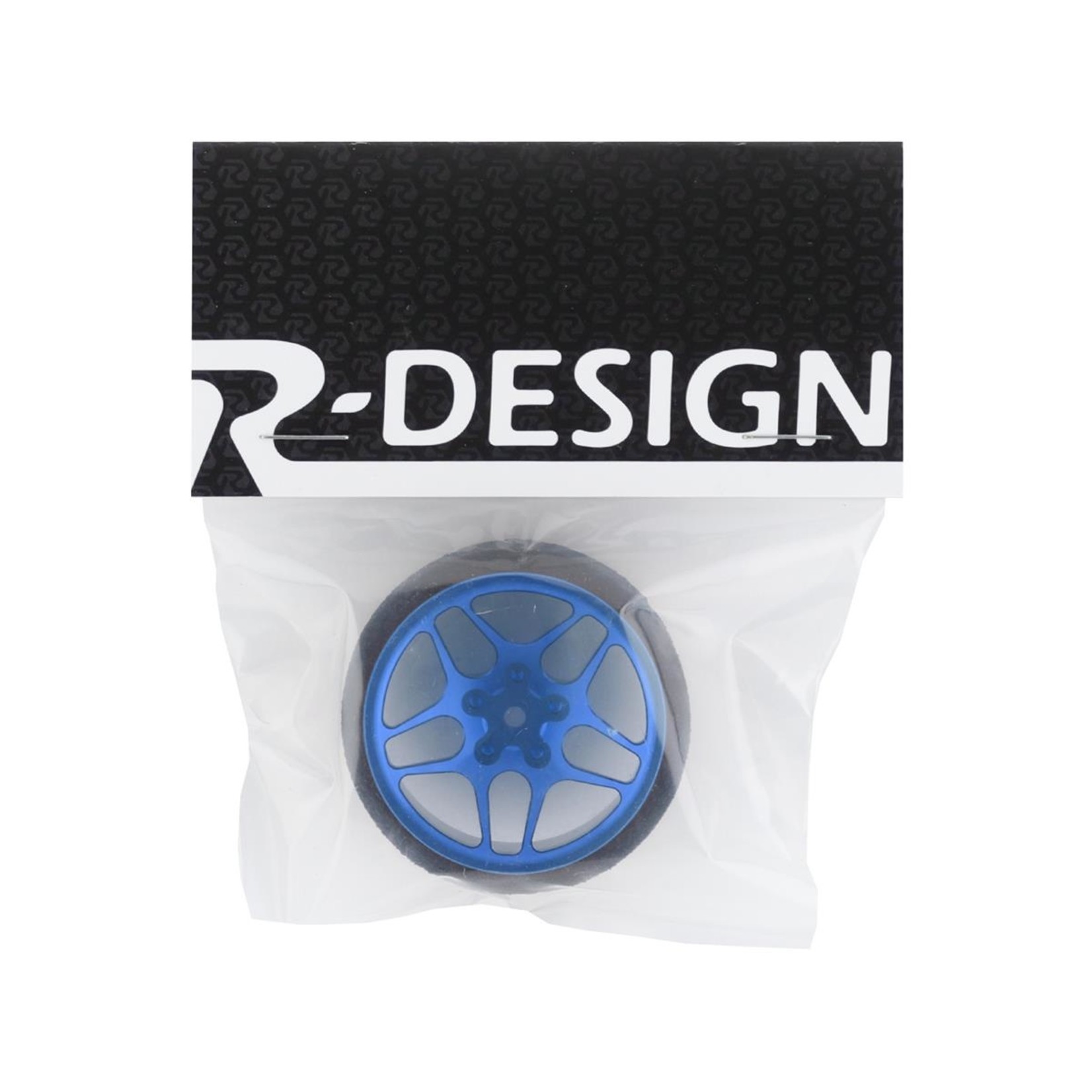 R-Design R-Design Sanwa M17/MT-44 Ultrawide 10 Spoke Transmitter Steering Wheel (Blue) #RDD4913