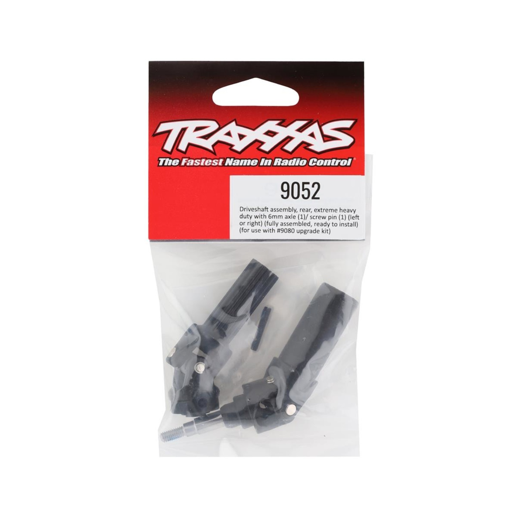 Traxxas #9052 Traxxas Hoss/Rustler/Slash 4x4 Rear HD Driveshaft Assembly w/6mm Axle