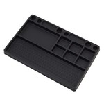 JConcepts #2550-2 JConcepts Rubber Parts Tray (Black)