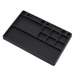 JConcepts JConcepts Rubber Parts Tray (Black) #2550-2