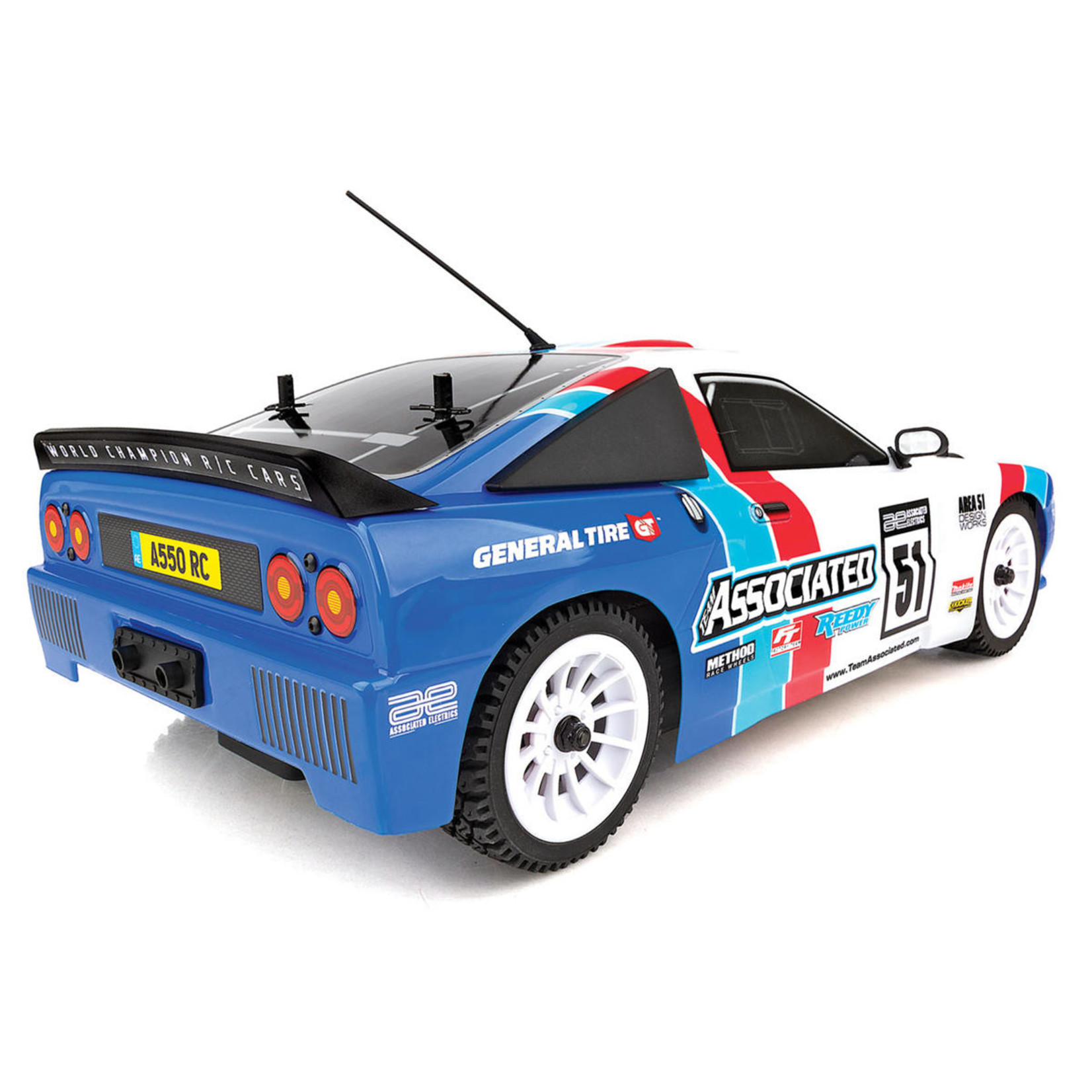 Team Associated #30126  Team Associated Apex2 A550 Rally Sport RTR 1/10 Electric 4WD Rally Car w/2.4GHz Radio