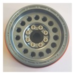 Team KNK #KNKW90510  Team KNK 1.9 Titan 2 Beadlock Wheels (Gray)