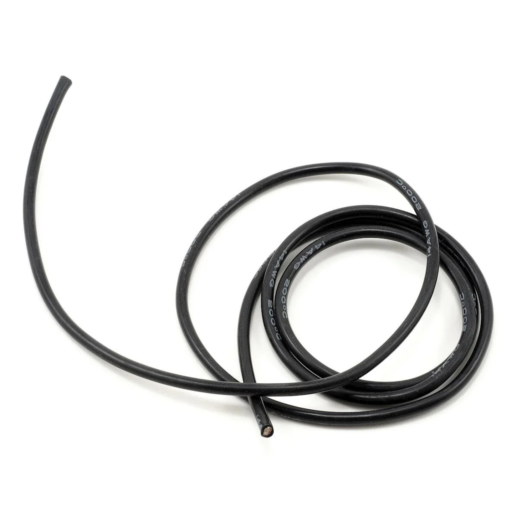 ProTek RC #PTK-5607 ProTek RC Silicone Hookup Wire (Black) (1 Meter) (14AWG)