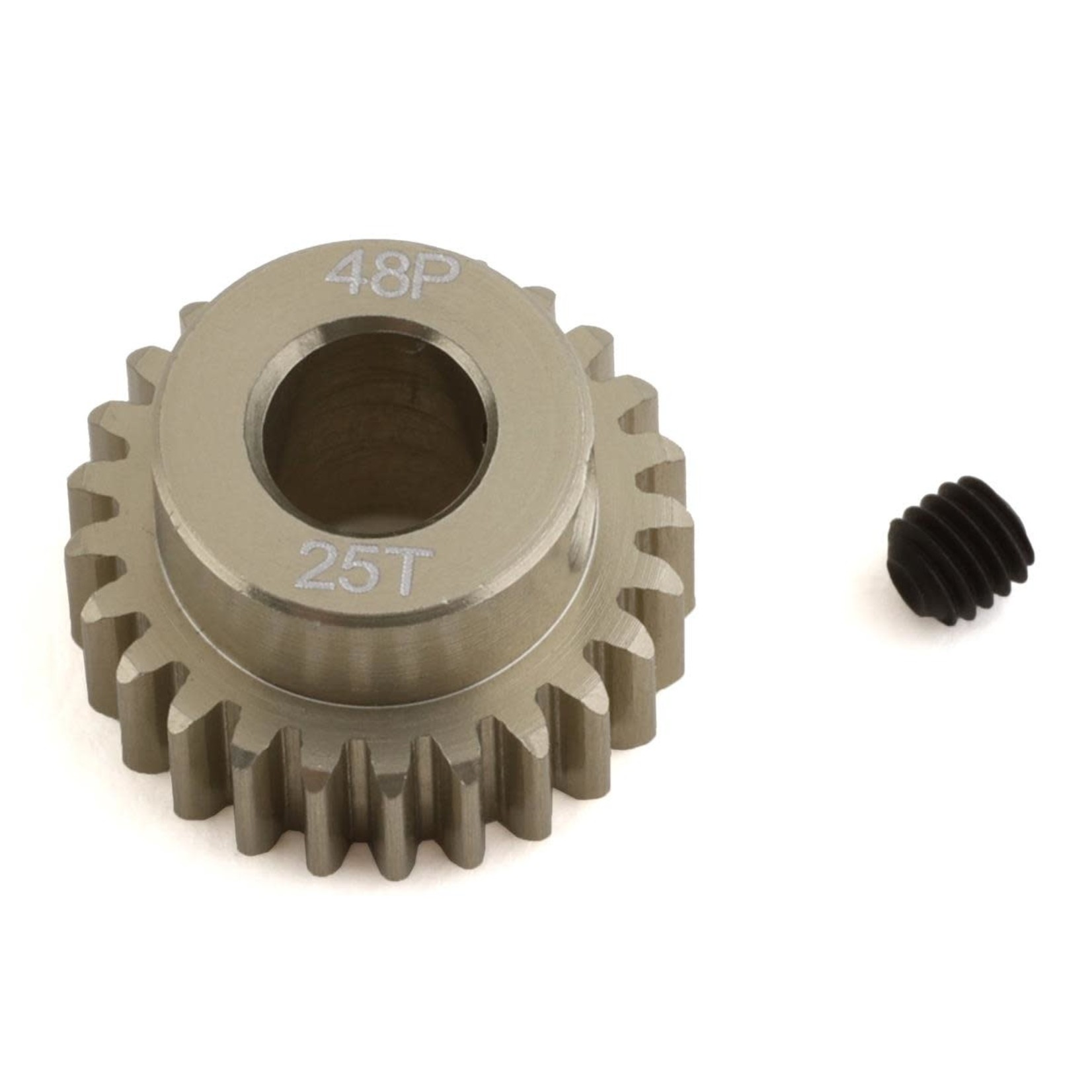ProTek RC #PTK-8645 ProTek RC 48P Lightweight Hard Anodized Aluminum Pinion Gear (5.0mm Bore) (25T)
