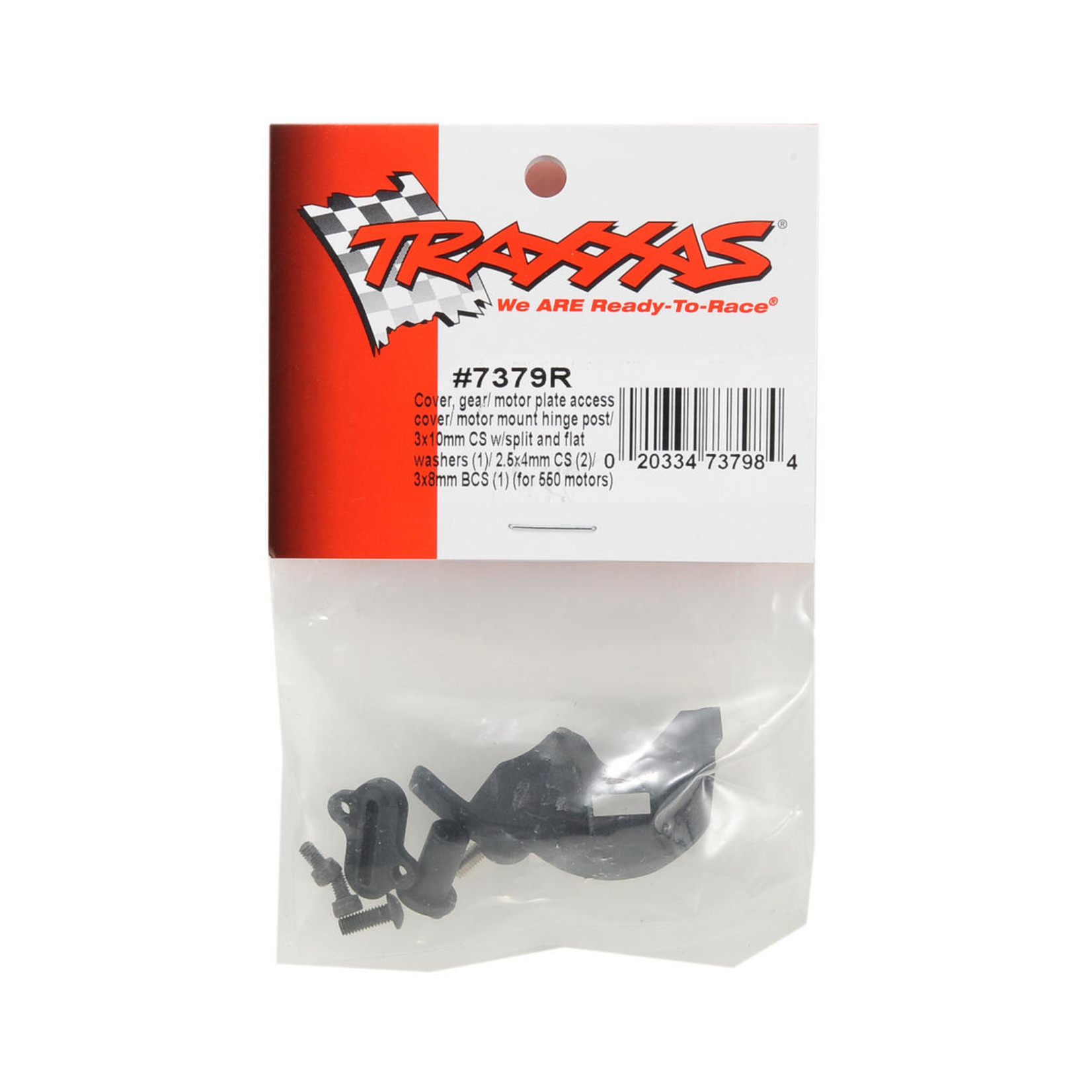Traxxas #7379R Traxxas 550 Gear Cover Set